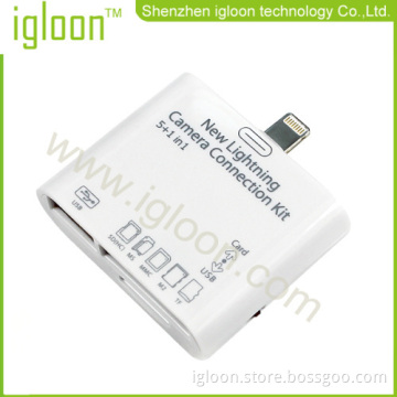 Camera Connection Kit 5 In 1 Lightning Card Reader For Ipad Mini Ipad 4 Ca3001 